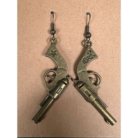 Bundle Sale 3 for $15 | Revolver-Style Dangle Earrings - Picture 1 of 7
